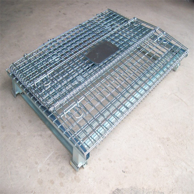 Jaulas de malla de alambre duraderas de metal para estanterías