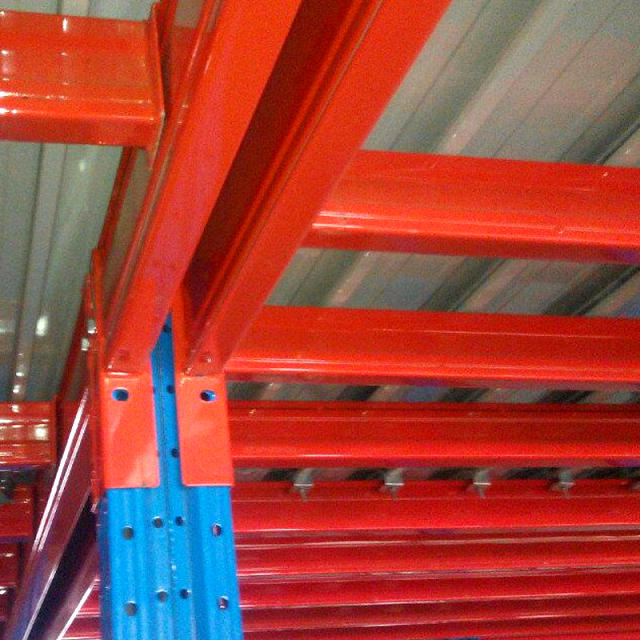 Almacén de almacenamiento Industrial plataforma de acero de servicio pesado estanterías de suelo almacenamiento en desván
